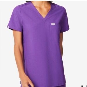 Figs Limited Edition ULTRA VIOLET Catarina Scrub Top Size S PO1651
